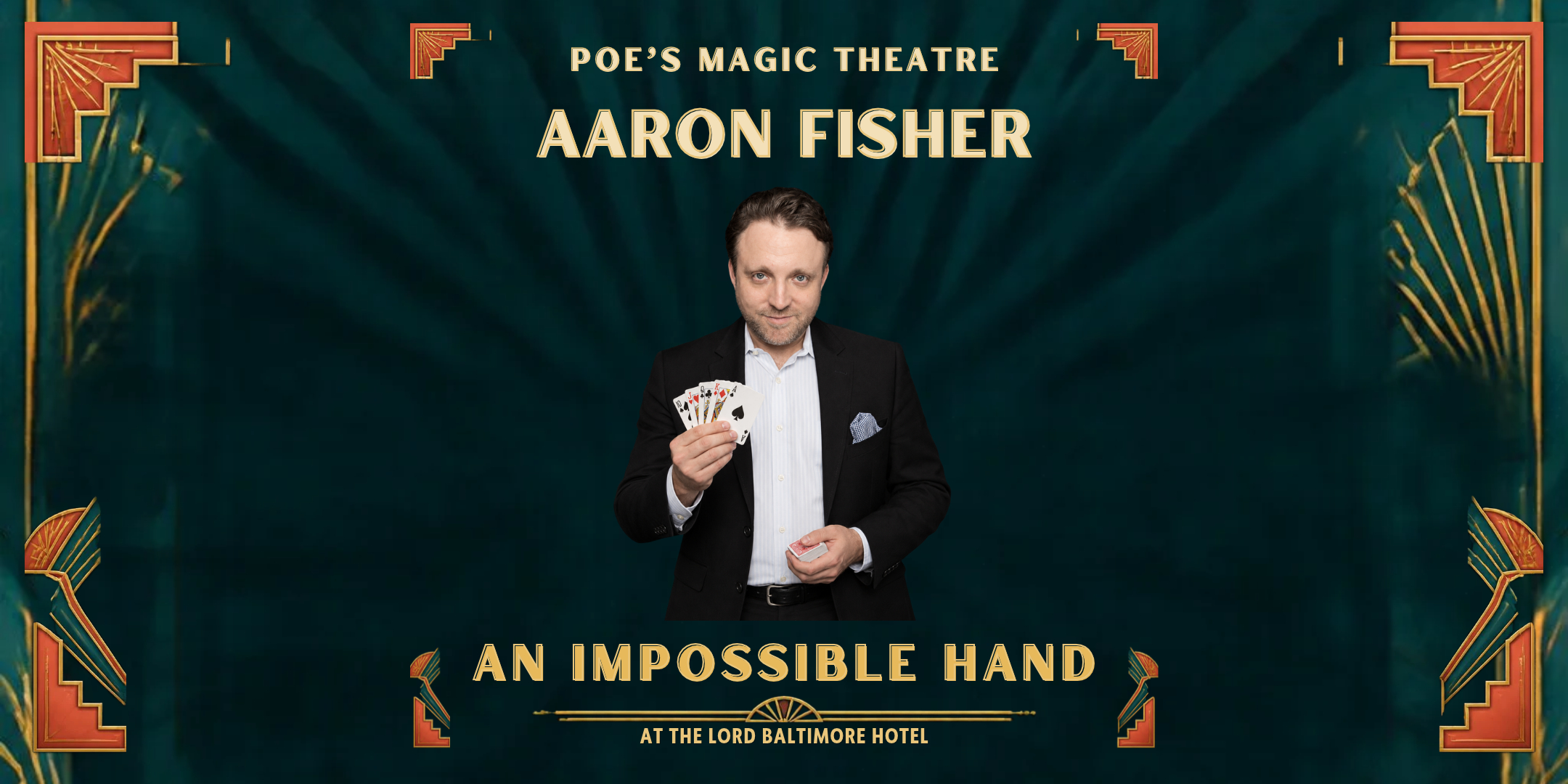 Aaron Fisher: An Impossible Hand event artwork