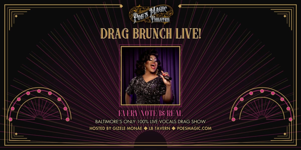 Drag Brunch LIVE! event artwork