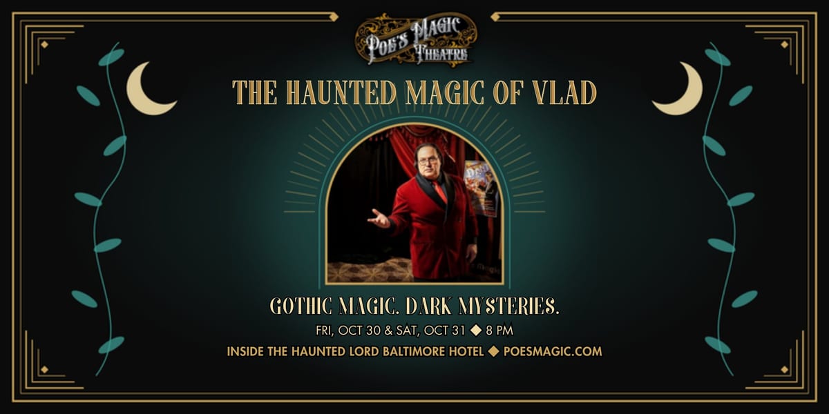 The Haunted Magic of Vlad event artwork