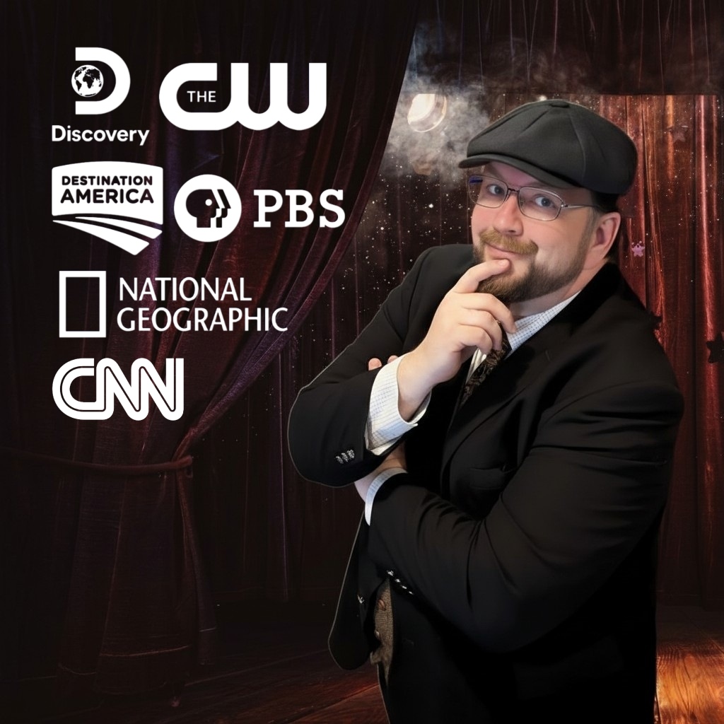 Vince Wilson, performer at Poe's Magic Theatre