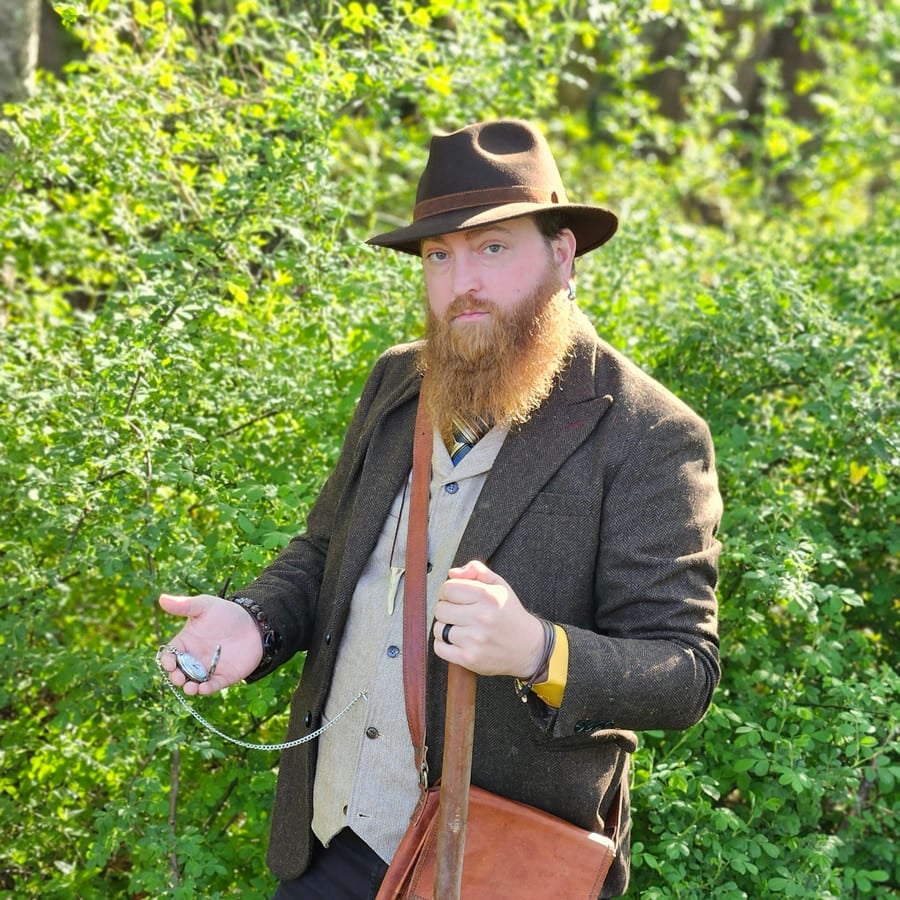 Bradley Barefoot, performer at Poe's Magic Theatre