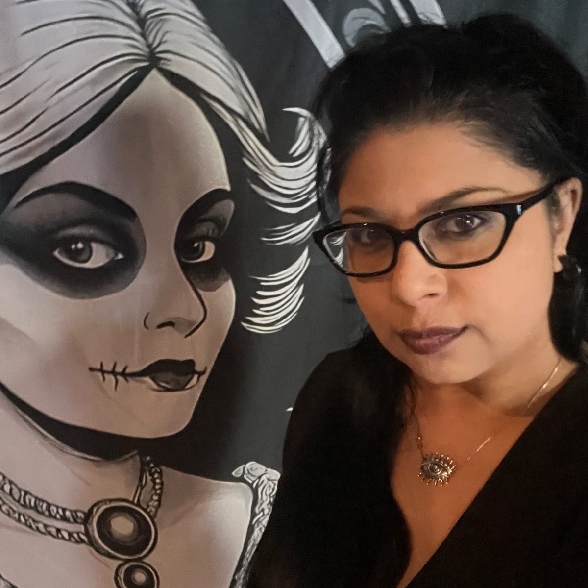 The Mystical TeAnna, performer at Poe's Magic Theatre
