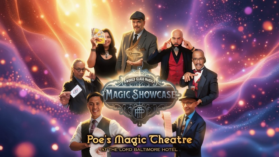The Magic Showcase at Poe's Magic Theatre in Baltimore