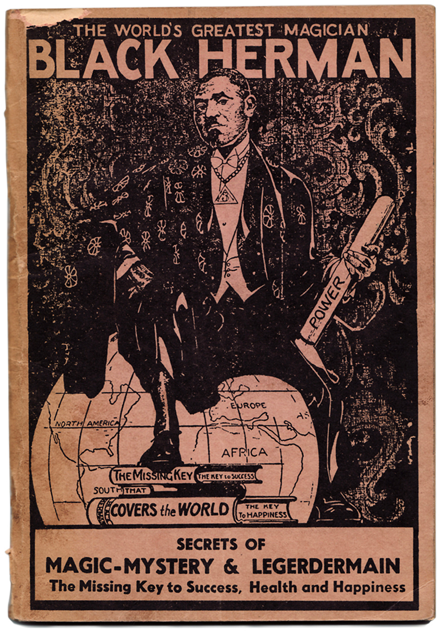 Black Herman magic poster