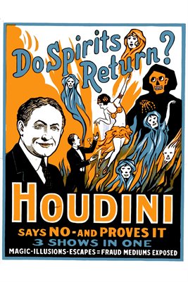 Houdini spirit poster